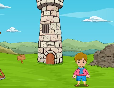 Little Boy's Monkey Cap Escape