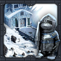 The Frozen Sleigh-Creepy Castle Escape