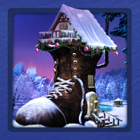 Ena The Frozen Sleigh-Big Boot Escape