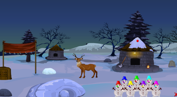 Games4escape Christmas Penguin Couple Rescue