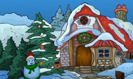 Games4Escape-Winter Kitten Escape