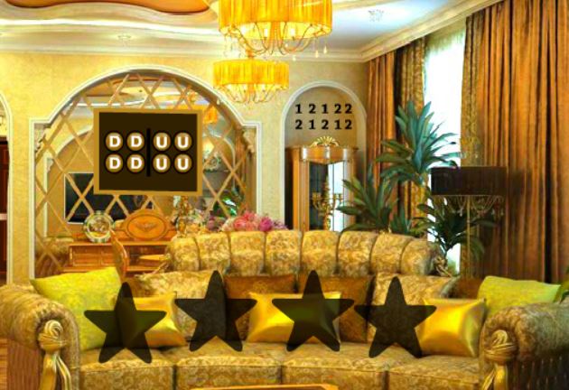 WowEscape Incredible Golden House Escape